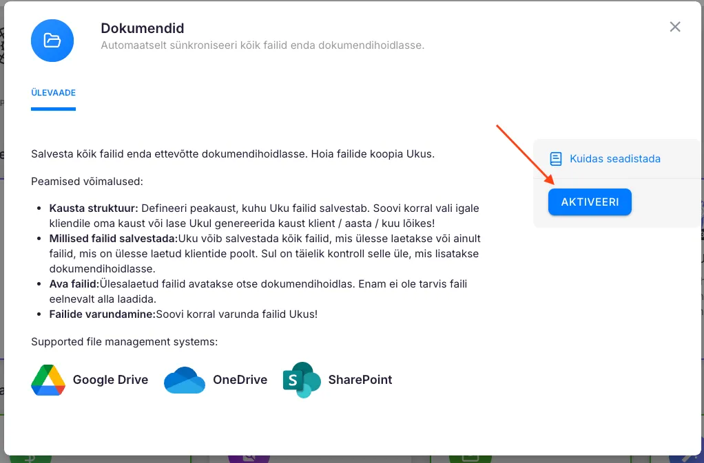 Dokumentide haldus Ukus