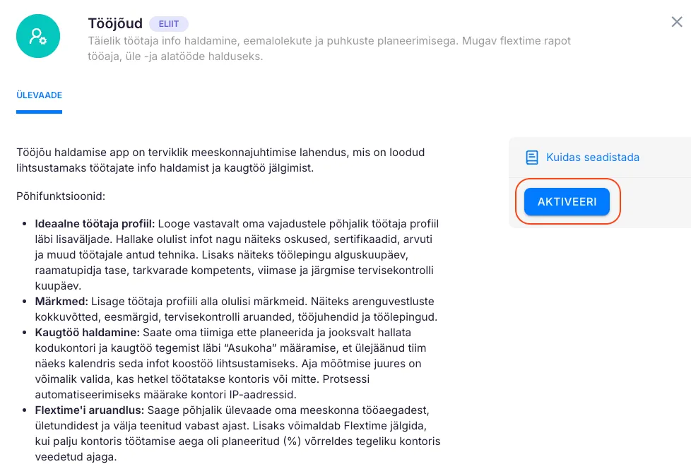 Tööjõu haldamine