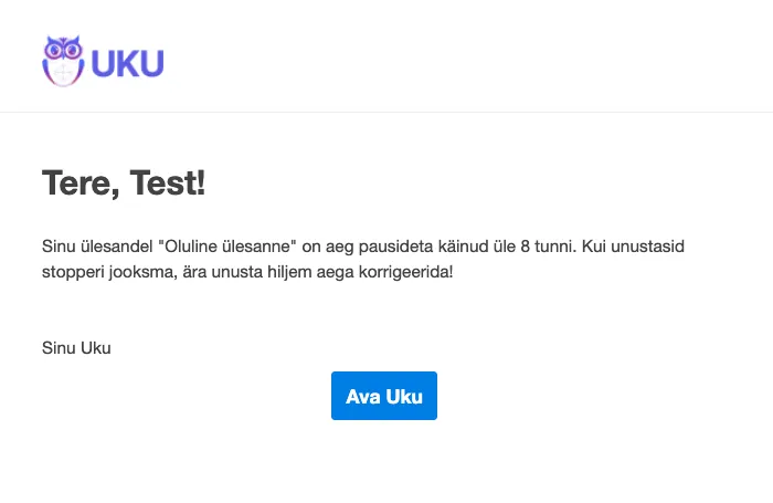 Tööaeg jäi kogemata jooksma – mida ette võtta?