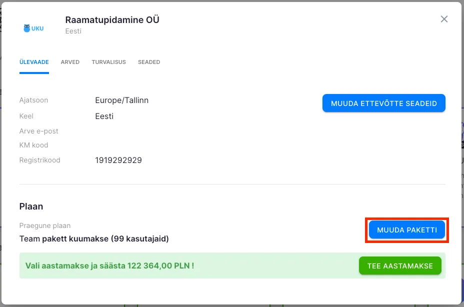 Kuidas lisada või muuta kasutajate arvu Ukus?