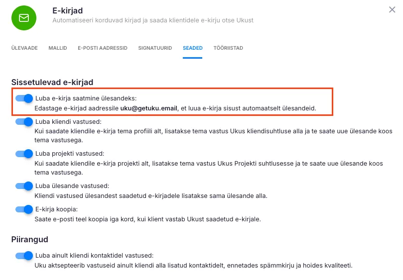 Kuidas näha Ukus kliendisuhtlust