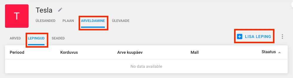 Kuidas luua ja kasutada lepingu malle?