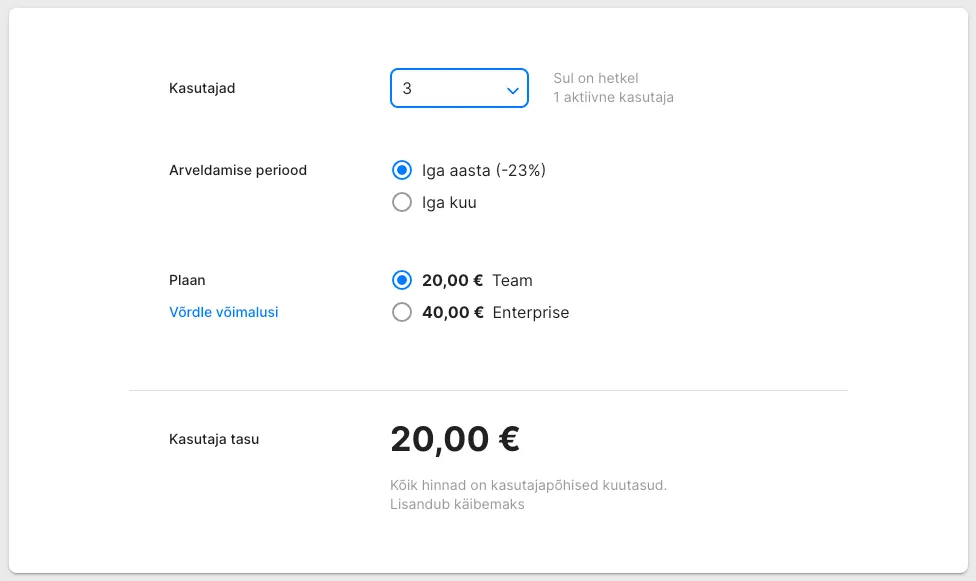 Kuidas lisada või muuta kasutajate arvu Ukus?