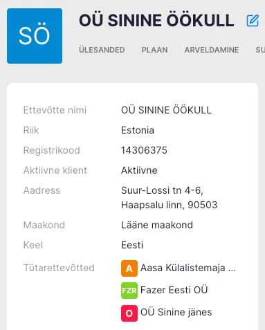 Kuidas määrata emaettevõtet?