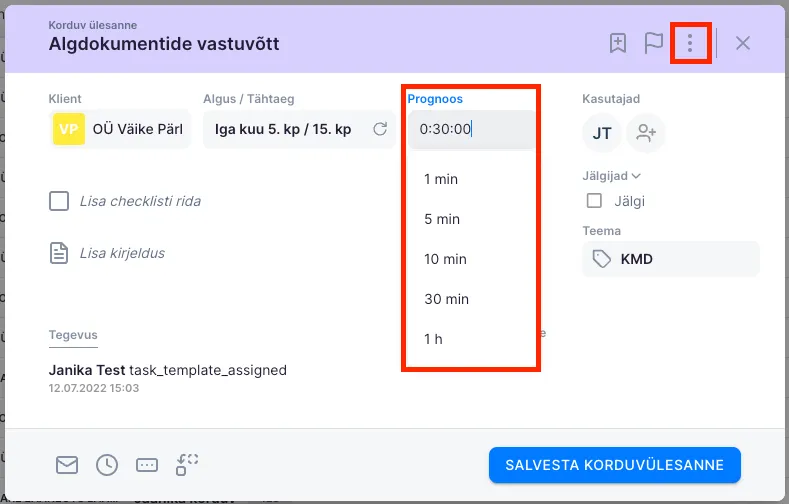 Kuidas kasutada ajaprognoosi?