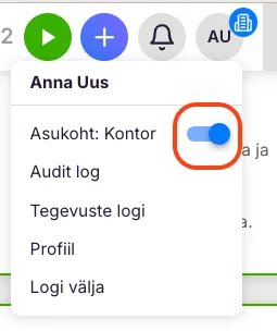 Kaugtöö jälgimine