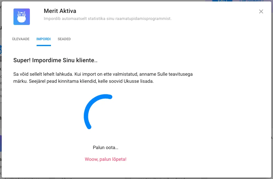 Klientide import edenemises