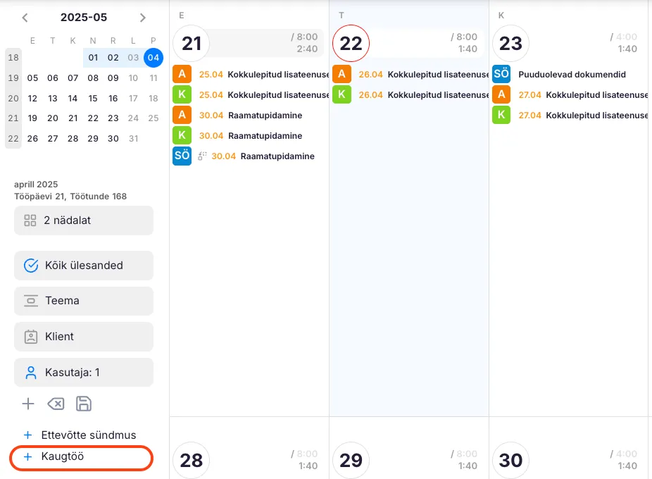 Kuidas esitada puhkuse, eemaloleku või kaugtöö avaldust?
