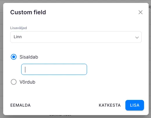 Kuidas kasutada kliendinimekirja?