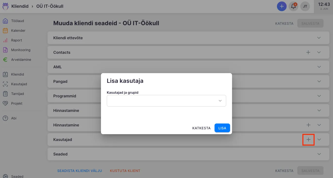 Kuidas kasutada kliendi väljasid?
