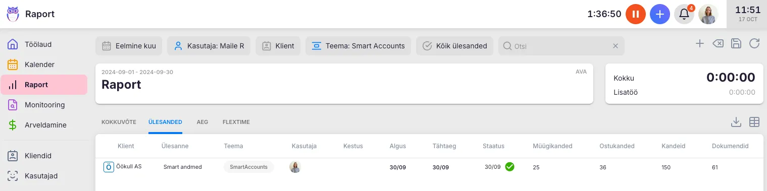 Notification of completed import